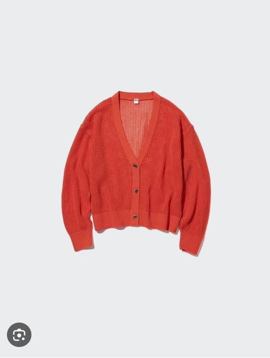 Uniqlo Sweaters - Uniqlo/Mesh Long Sleeve Cardigan Sz S